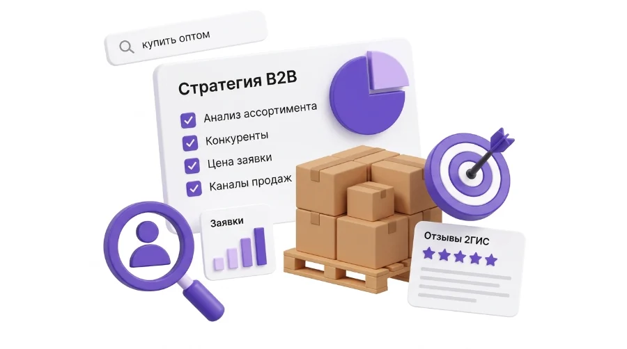 Стратегия продвижения B2B-компании: анализ конкурентов и отзывы 2ГИС