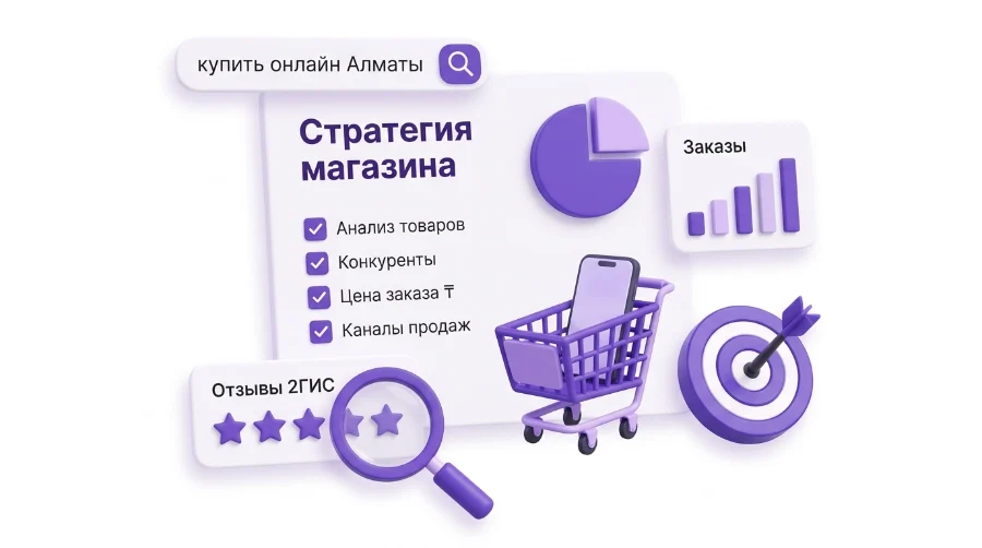 Стратегия продвижения интернет-магазина: анализ конкурентов и отзывы 2ГИС