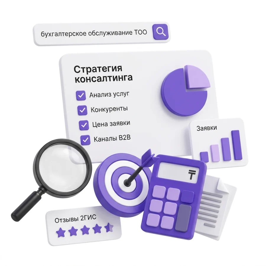 Стратегия продвижения консалтинговой компании: анализ конкурентов и отзывы 2ГИС